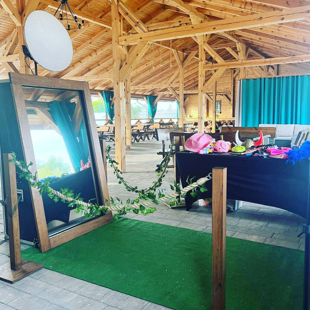 fotolustro rustykalne na wesele